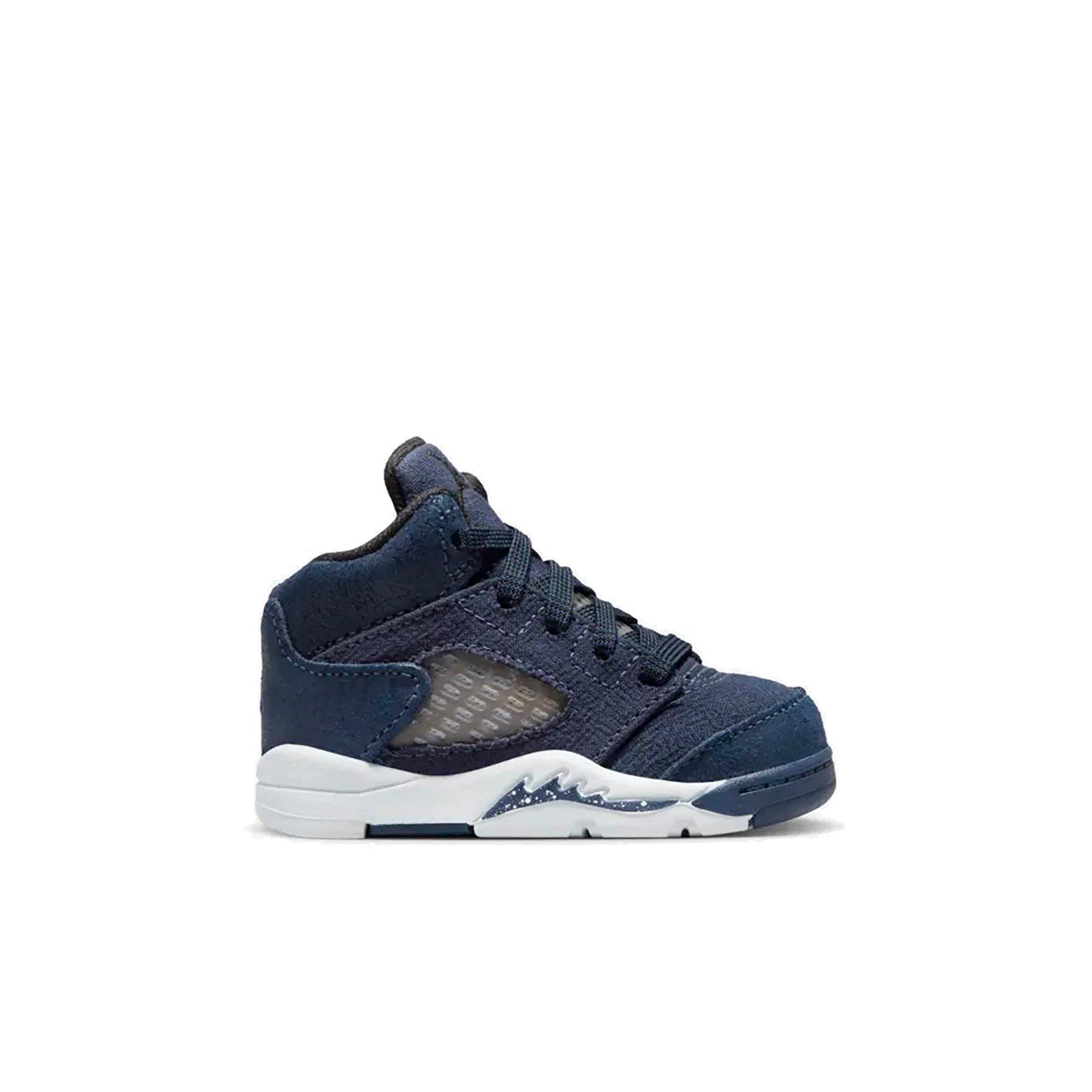 Jordan 5 Retro SE Navy Toddler Kids Shoe Hibbett